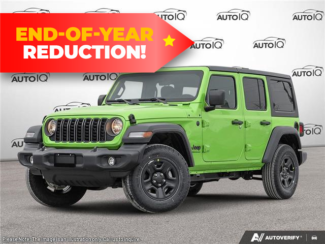 2025 Jeep Wrangler Sport (Stk: 105395) in St. Thomas - Image 1 of 25