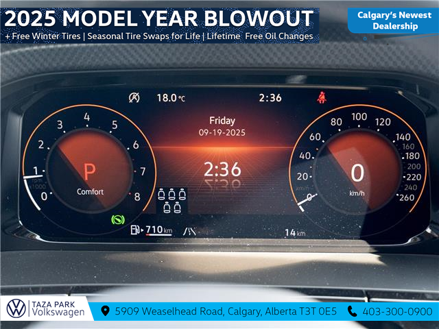 2025 Volkswagen Atlas 2.0 TSI Peak Edition (Stk: TS-0392) in Calgary - Image 20 of 27