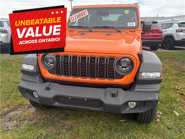 2025 Jeep Wrangler Sport (Stk: 105139) in St. Thomas - Image 2 of 6