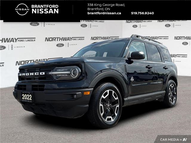 2022 Ford Bronco Sport Outer Banks (Stk: 5MV9337A) in Brantford - Image 1 of 23