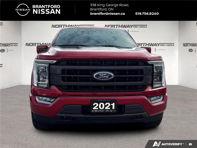 2021 Ford F-150 Lariat (Stk: 5F12175A) in Brantford - Image 2 of 22