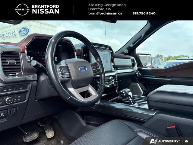 2021 Ford F-150 Lariat (Stk: 5F12175A) in Brantford - Image 10 of 22