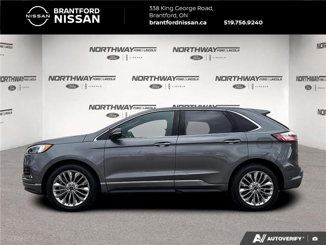 2021 Ford Edge Titanium (Stk: 5EC7841A) in Brantford - Image 3 of 23