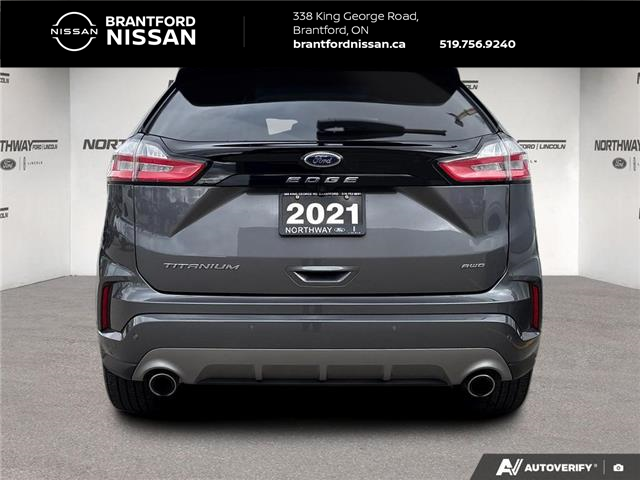2021 Ford Edge Titanium (Stk: 5EC7841A) in Brantford - Image 5 of 23