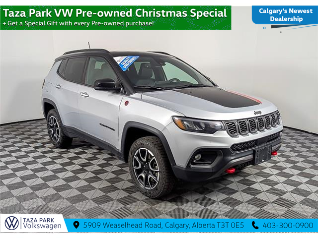 2024 Jeep Compass Trailhawk (Stk: TU0199) in Calgary - Image 3 of 12