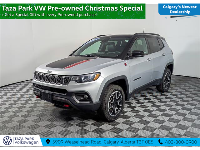 2024 Jeep Compass Trailhawk (Stk: TU0199) in Calgary - Image 1 of 12