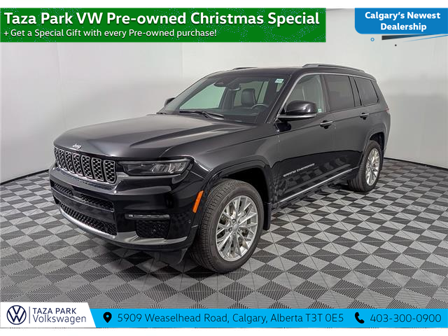 2021 Jeep Grand Cherokee L Summit (Stk: TU0214) in Calgary - Image 1 of 24