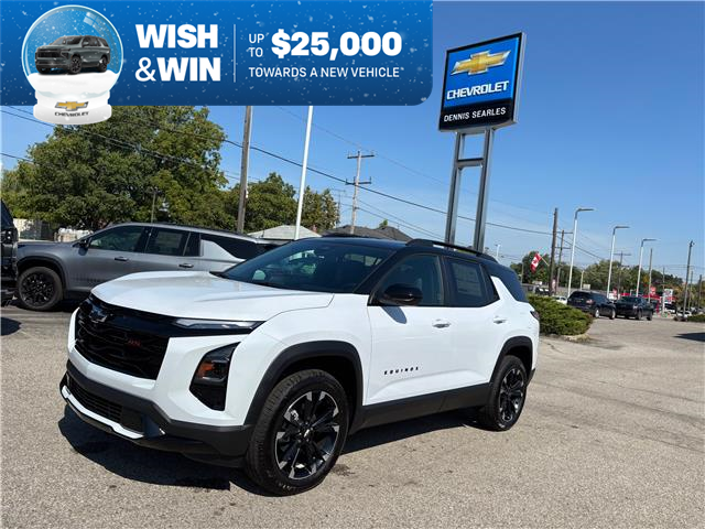 2026 Chevrolet Equinox RS White with 12km at $49,275