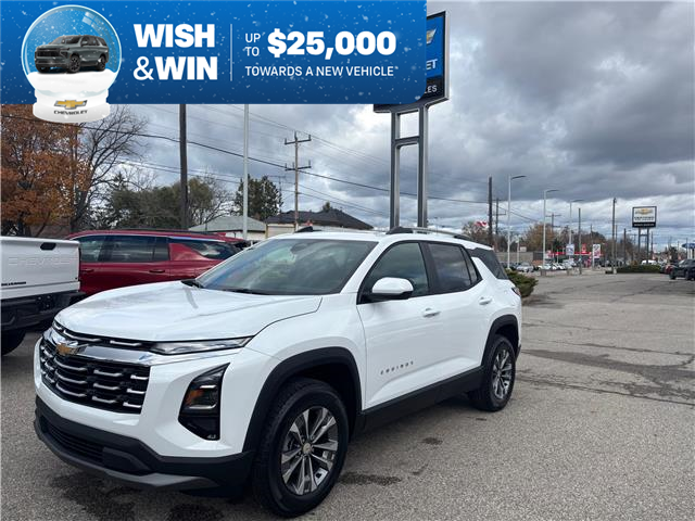 2026 Chevrolet Equinox LT White with 6km at $43,839