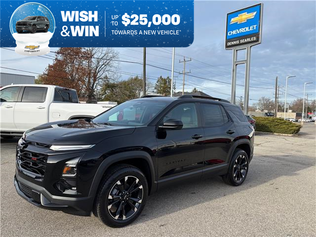 2026 Chevrolet Equinox RS Black with 6km at $46,420