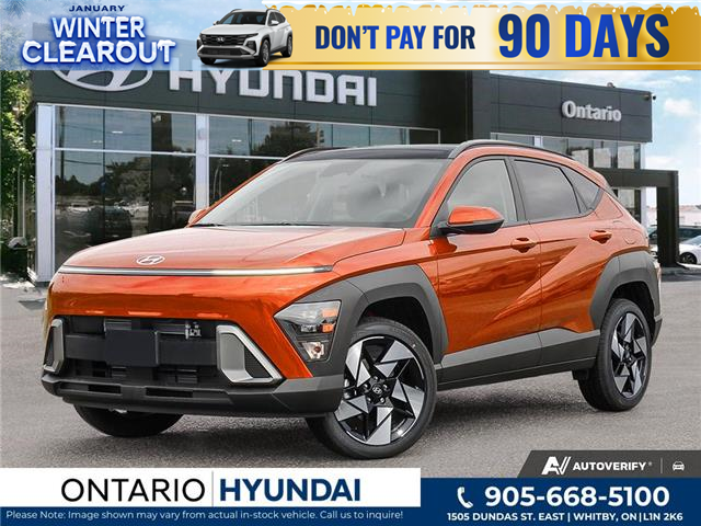 2025 Hyundai Kona 1.6T Preferred Sport (Stk: 7-1117) in Whitby - Image 1 of 22