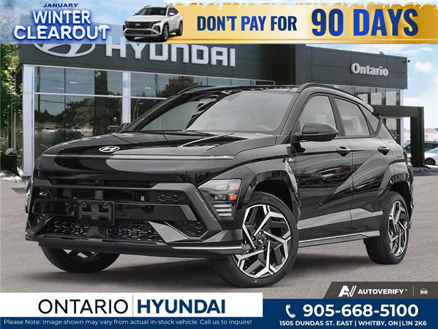 2025 Hyundai Kona 1.6T N Line (Stk: ONH241272) in Whitby - Image 1 of 25