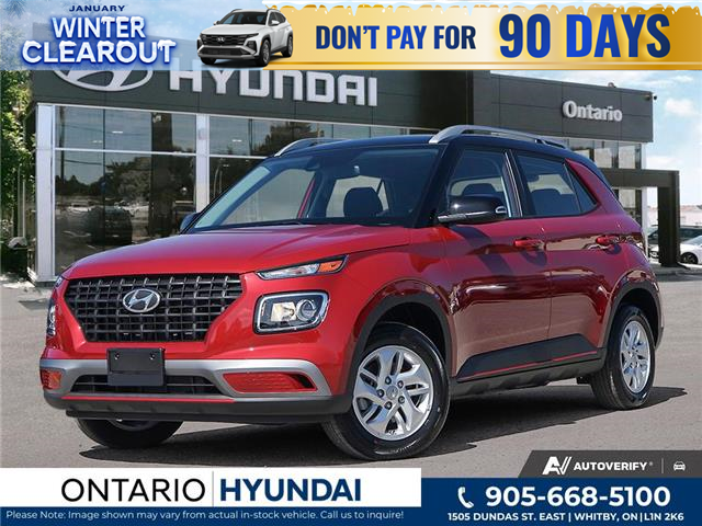 2025 Hyundai Venue Preferred w/Two-Tone (Stk: 7-1237) in Whitby - Image 1 of 23