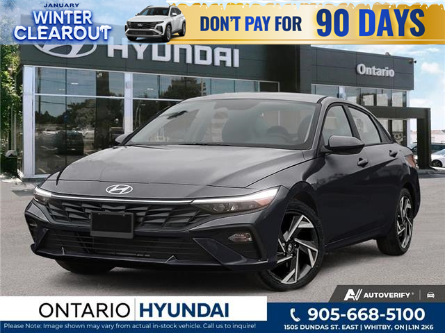 2025 Hyundai Elantra Preferred w/Tech Package (Stk: 7-1298) in Whitby - Image 1 of 23
