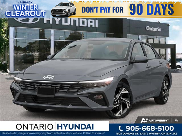 2025 Hyundai Elantra Preferred w/Tech Package (Stk: 7-1440) in Whitby - Image 1 of 23