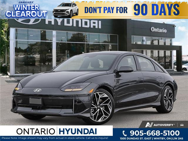 2025 Hyundai IONIQ 6 Preferred Long Range w/Ultimate Package (Stk: 7-1503) in Whitby - Image 1 of 24