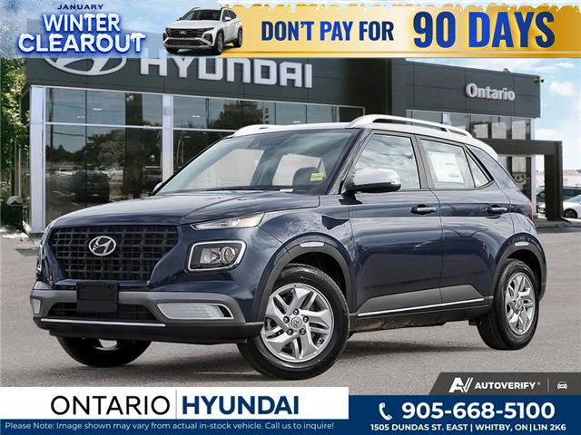 2026 Hyundai Venue Preferred w/Two-Tone (Stk: 7-1568) in Whitby - Image 1 of 26