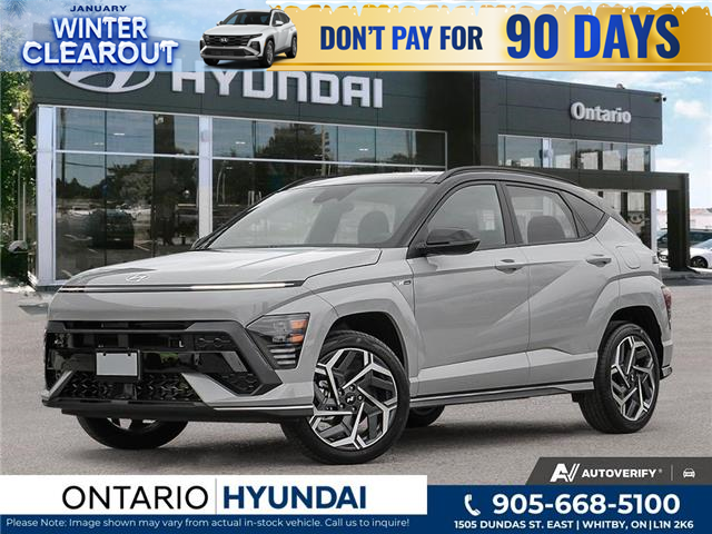 2026 Hyundai Kona 1.6T N Line Ultimate w/Two-Tone Roof (Stk: 7-1592) in Whitby - Image 1 of 24