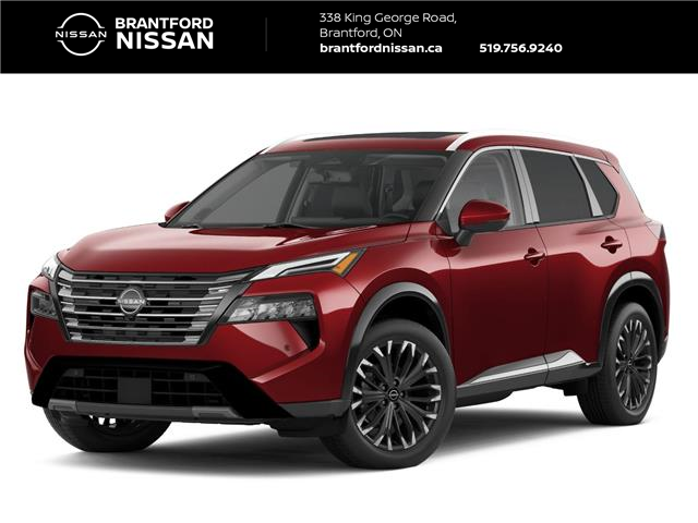 2026 Nissan Rogue Platinum Red with 10km at $48,698
