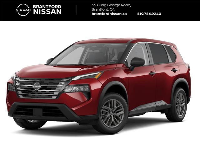 2026 Nissan Rogue S Red with 10km at $36,998