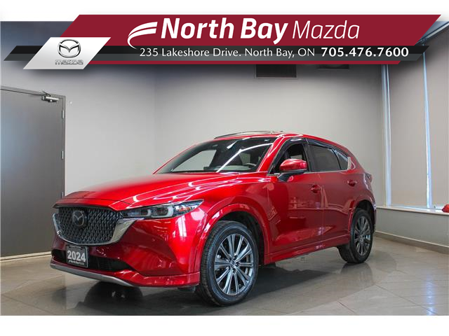 2024 Mazda CX-5 Signature (Stk: 25317A) in North Bay - Image 1 of 25