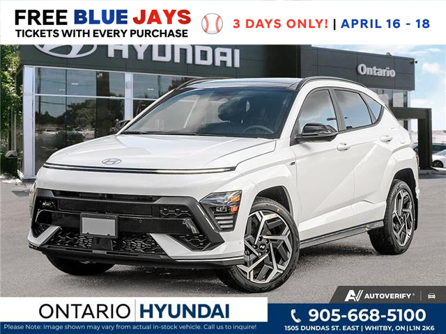 2025 Hyundai Kona 1.6T N Line (Stk: ONH260410) in Whitby - Image 1 of 24