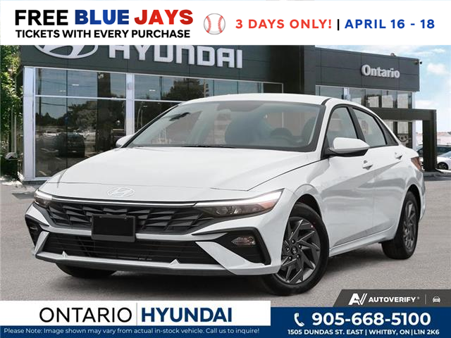2026 Hyundai Elantra Preferred (Stk: 7-1577) in Whitby - Image 1 of 23