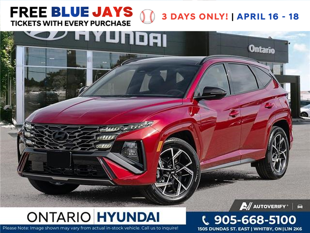 2026 Hyundai Tucson Hybrid N-Line (Stk: 7-1739) in Whitby - Image 1 of 26