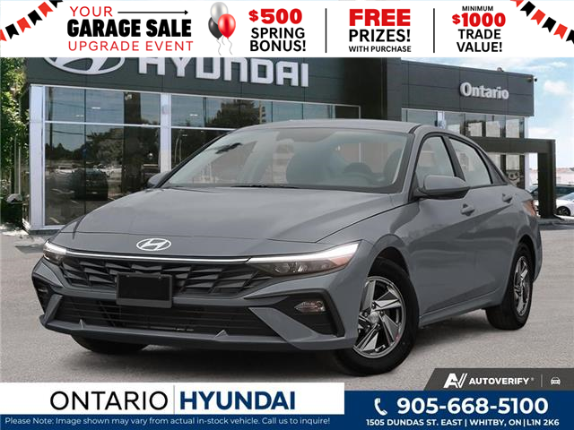 2026 Hyundai Elantra ESSENTIAL (Stk: 7-1752) in Whitby - Image 1 of 24