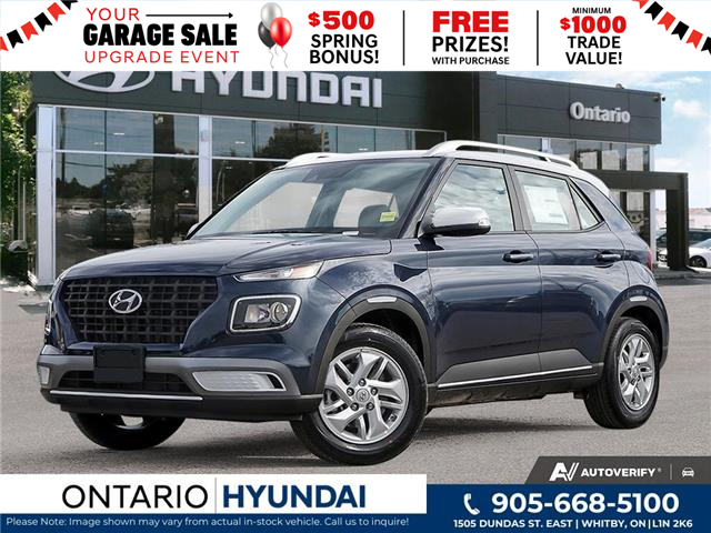 2026 Hyundai Venue Preferred w/Two-Tone (Stk: 7-1756) in Whitby - Image 1 of 26