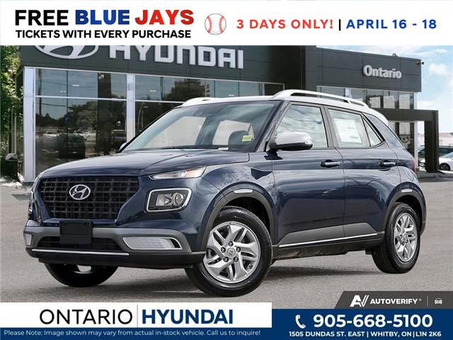2026 Hyundai Venue Preferred w/Two-Tone (Stk: 7-1757) in Whitby - Image 1 of 26