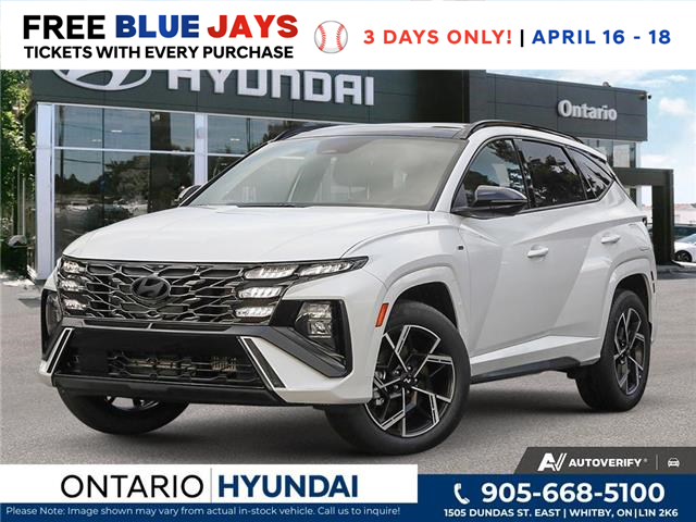 2026 Hyundai Tucson Hybrid N-Line (Stk: 7-1793) in Whitby - Image 1 of 26
