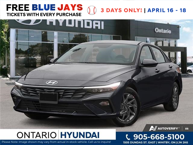 2026 Hyundai Elantra Preferred (Stk: 7-1796) in Whitby - Image 1 of 23