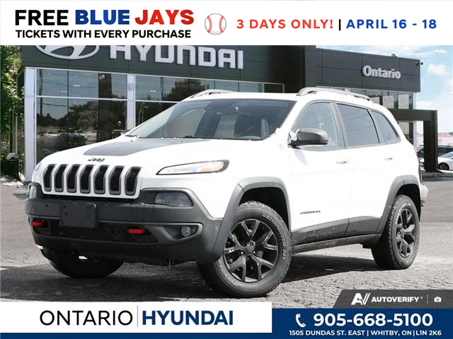 2016 Jeep Cherokee Trailhawk (Stk: 7-1125A) in Whitby - Image 1 of 27