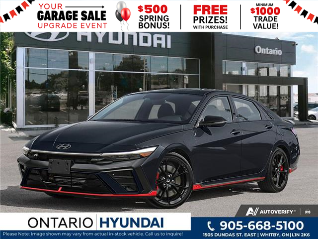 2026 Hyundai Elantra N Base (Stk: 7-1828) in Whitby - Image 1 of 22