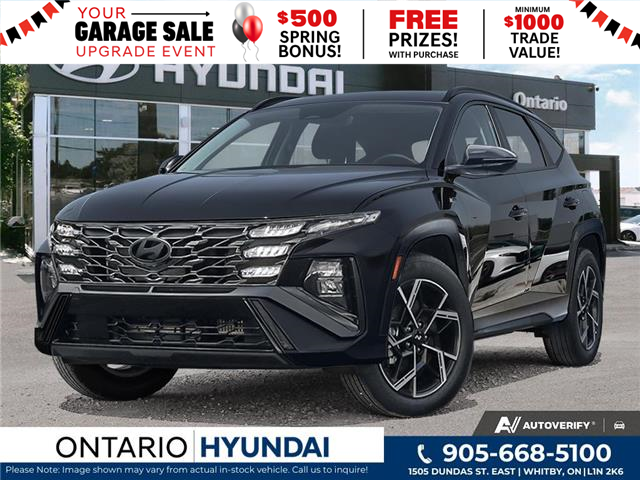 2026 Hyundai Tucson Hybrid N-Line (Stk: 7-1867) in Whitby - Image 1 of 24