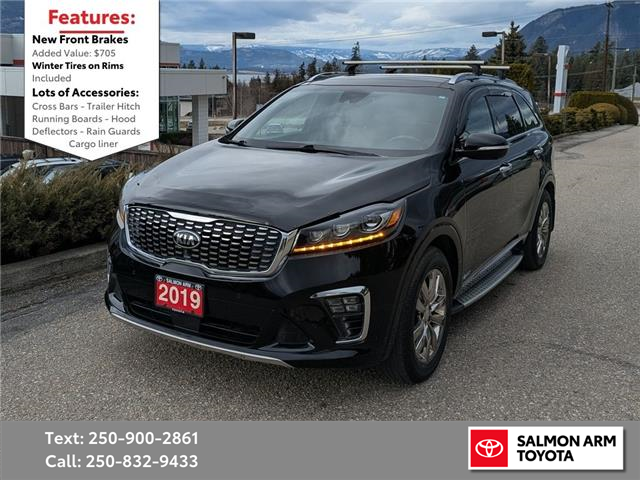 2019 Kia Sorento 3.3L SXL (Stk: S42187P) in Salmon Arm - Image 1 of 25