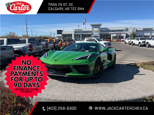 2026 Chevrolet Corvette Stingray (Stk: T5103219) in Calgary - Image 1 of 21