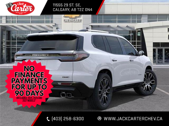 2026 GMC Acadia Denali Ultimate (Stk: TJ208826) in Calgary - Image 4 of 24