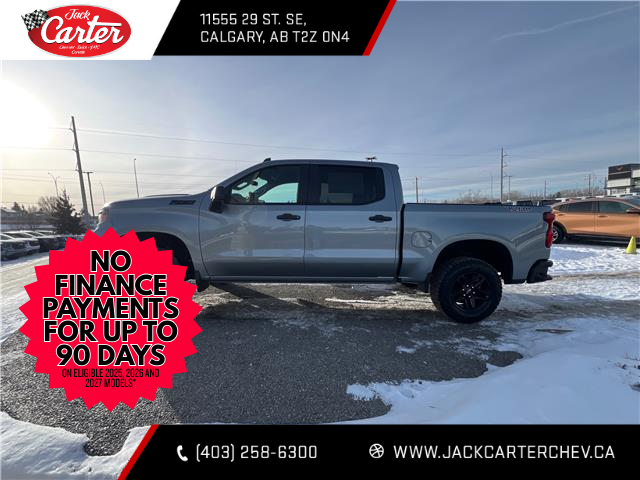 2026 Chevrolet Silverado 1500 Custom Trail Boss (Stk: TG179625) in Calgary - Image 2 of 19