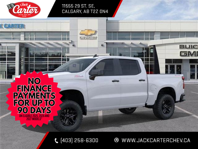 2026 Chevrolet Silverado 1500 Custom Trail Boss (Stk: TG177865) in Calgary - Image 1 of 24