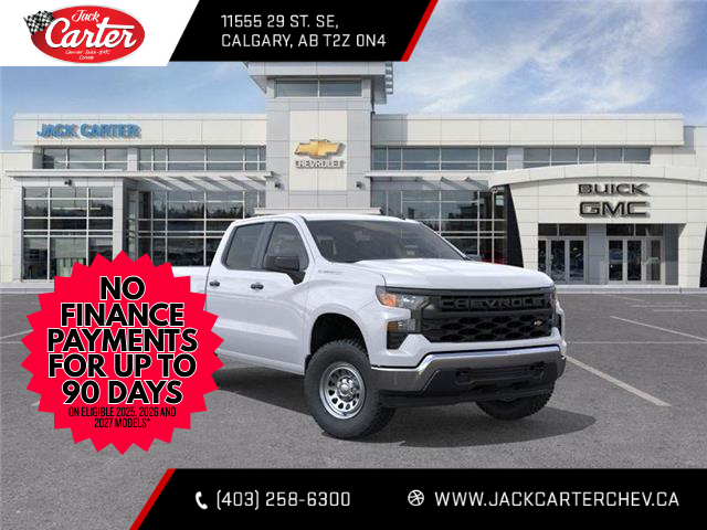 2026 Chevrolet Silverado 1500 Work Truck (Stk: TG234033) in Calgary - Image 2 of 24