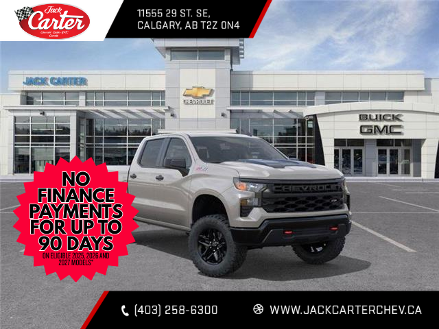 2026 Chevrolet Silverado 1500 Custom Trail Boss (Stk: TG179572) in Calgary - Image 2 of 24