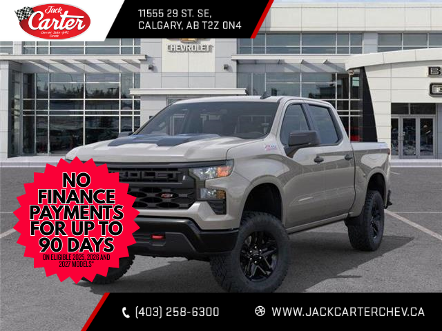 2026 Chevrolet Silverado 1500 Custom Trail Boss (Stk: TG179572) in Calgary - Image 6 of 24