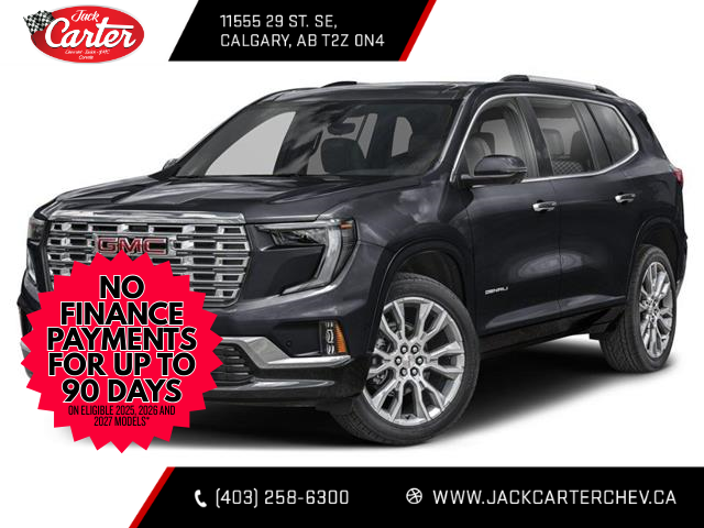 2026 GMC Acadia Denali Ultimate (Stk: TJ254606) in Calgary - Image 1 of 3