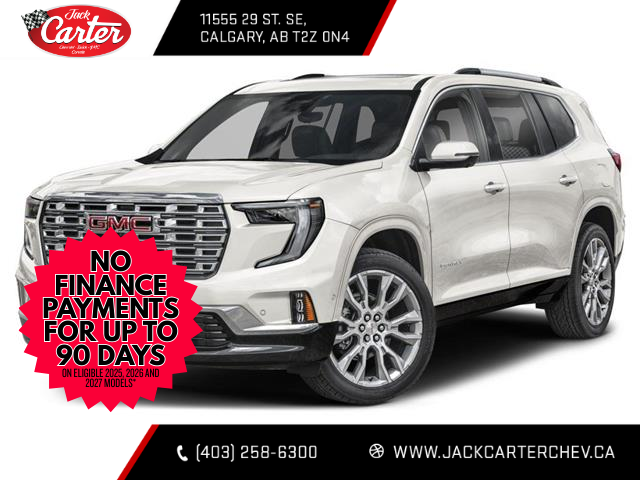 2026 GMC Acadia Denali (Stk: TJ255153) in Calgary - Image 1 of 3