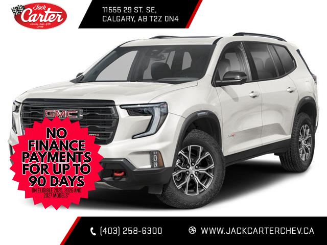 2026 GMC Acadia AT4 (Stk: TJ258053) in Calgary - Image 1 of 3