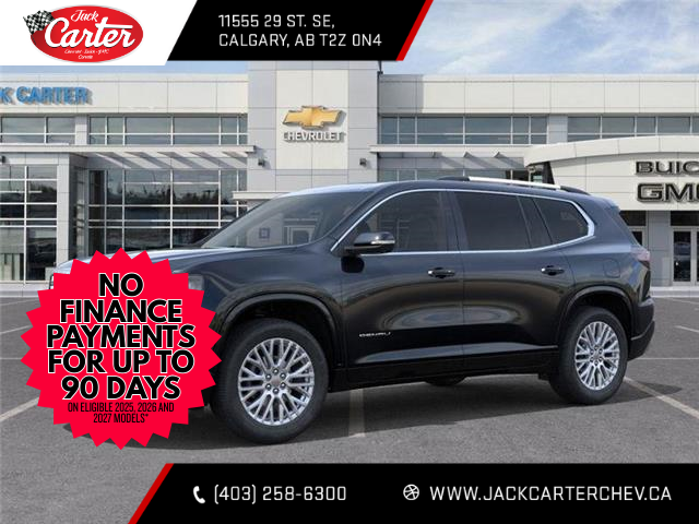 2026 GMC Acadia Denali (Stk: TJ255153) in Calgary - Image 1 of 24