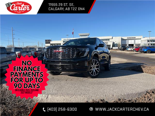 2026 GMC Acadia Denali Ultimate (Stk: TJ254606) in Calgary - Image 1 of 23