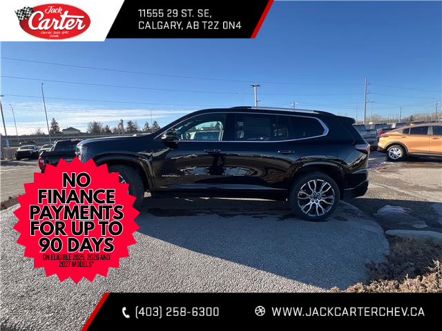 2026 GMC Acadia Denali Ultimate (Stk: TJ254606) in Calgary - Image 2 of 23